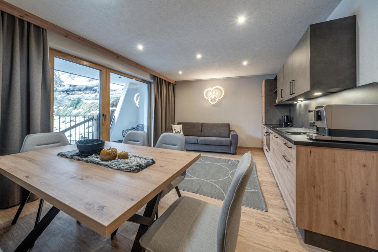 Bergmomente Apartments 索尔登 外观 照片
